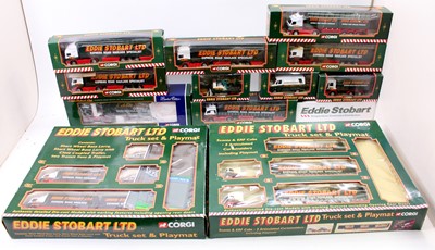 Lot 913 - A collection of Corgi Toys "Eddie Stobart"...