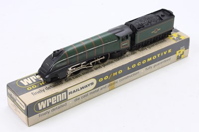 Lot 587 - W2211 Wrenn loco & tender ‘Mallard’ BR lined...