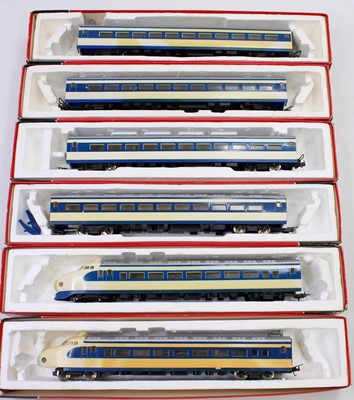 Lot 592 - Six car HO gauge Lima/Jouef Continental EMU...