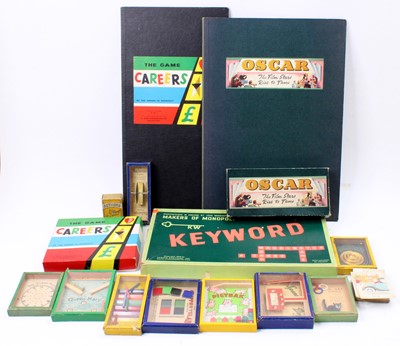 Lot 1887 - A collection of vintage games and puzzles...