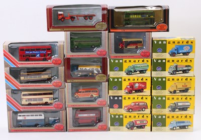 Lot 920 - A collection of 11 EFE 1/76th scale bus and...