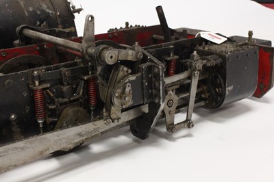 Lot 28 - 5 inch gauge colonial style 0-8-0T stripped...