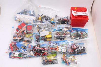 Lot 1888 - A large collection of Lego including Star Wars,...