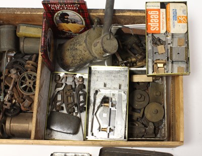 Lot 8 - Collection of part built steam castings and...