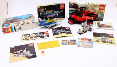 Lot 1893 - A collection of vintage Lego comprising Lego...