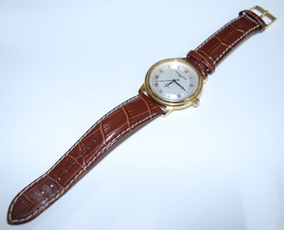 Lot 2578 - A yellow metal Frederique Constant automatic...