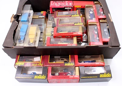 Lot 1619 - 38 Solido 1/43rd scale diecast model vehicles,...