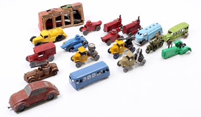 Lot 1629 - A collection of vintage diecasts including a...