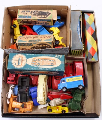 Lot 1638 - A collection of mixed plastic models including...