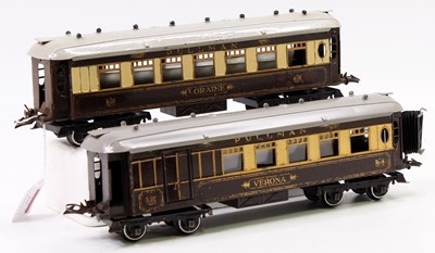 Lot 265 - Two Hornby No.2 Special Pullman coaches:...