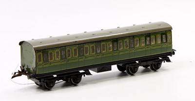 Lot 268 - 1935-41 Hornby No.2 Passenger coach, Southern...