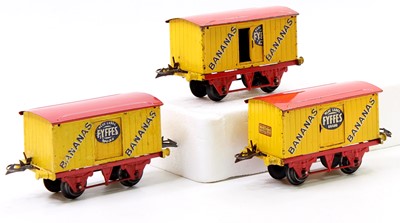 Lot 273 - Three 1933-9 Fyffes Banana vans, yellow bodies,...