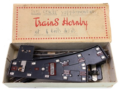 Lot 279 - Trains Hornby (French) three solid base points...