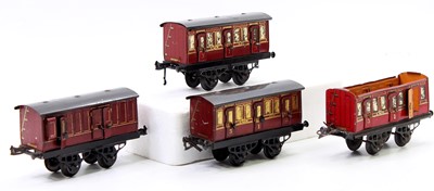 Lot 289 - Three 1920’s No.1 LMS passenger coaches and...