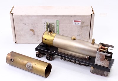 Lot 299 - Part built live steam loco (no tender) 4-6-0,...