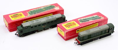 Lot 658 - Two Hornby-Dublo 2-rail diesel electric locos:...