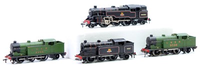 Lot 663 - Four Hornby-Dublo 3-rail tank locos: two EDL7,...