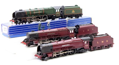 Lot 681 - Three 3-rail Hornby-Dublo 4-6-2 locos &...