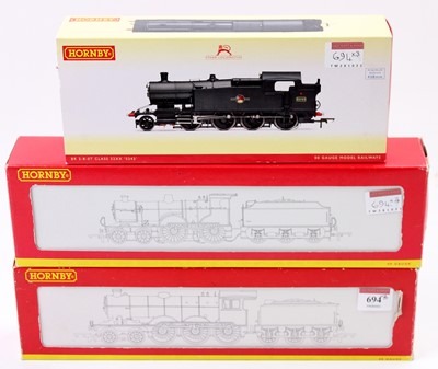 Lot 694 - Three Hornby locos R2183A Class 2P ‘40610’;...