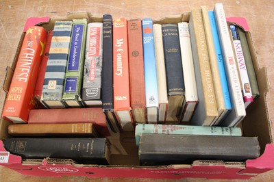 Lot 643 - Two boxes of miscellaneous books, mainly being...