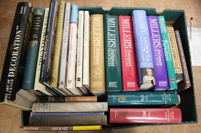 Lot 645 - Two boxes of miscellaneous books, mainly being...