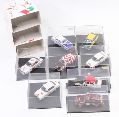 Lot 948 - 8 Trofeu 1/43rd scale diecast Ford Escort MK1...