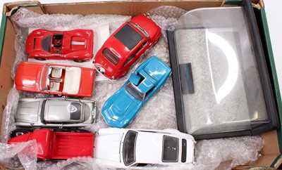 Lot 956 - A collection of mixed 1/18th and 1/24th scale...