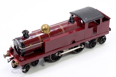 Lot 319 - No.2 Hornby 4-4-2 clockwork body totally...