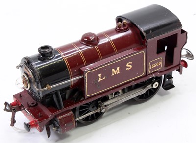 Lot 390 - 1934-6 Hornby E120 Special 0-4-0 tank loco,...