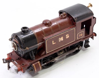 Lot 391 - 1937-9 Hornby E120 Special 0-4-0 tank loco,...