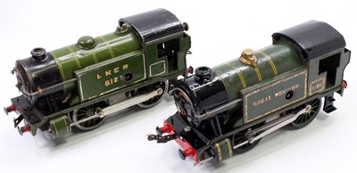 Lot 394 - Two No.1 Special tank locos, clockwork, 0-4-0....