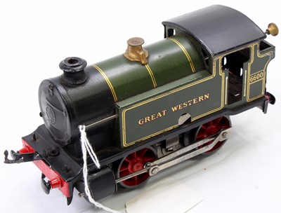 Lot 398 - 1936-41 Hornby EM320 20v AC, 0-4-0 tin-printed...