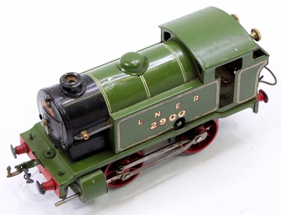 Lot 400 - 1931-6 Hornby No.1 clockwork tank loco LNER...