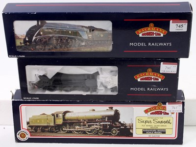 Lot 745 - Three Bachmann Branchline 00  gauge locos:...