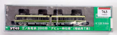 Lot 763 - Modemo N gauge NT 49 articulated 2-car...