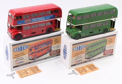 Lot 964 - 2 Mettoy by Corgi limited edition reproduction...