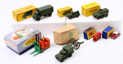 Lot 1103 - Dinky Toys model group comprising No. 621 3...