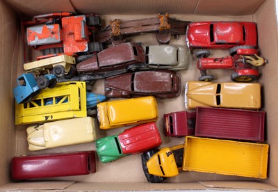 Lot 1104 - A collection of play-worn Dinky Toys diecasts...