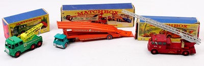 Lot 1529 - Matchbox Lesney King Size and Major Pack boxed...