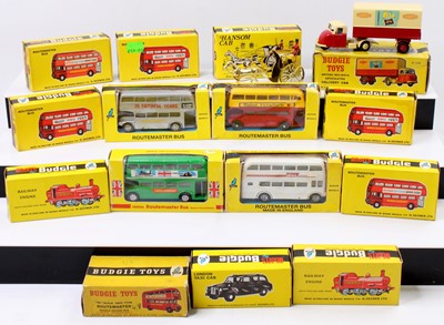 Lot 1640 - A Budgie Models group of mostly Routemaster...