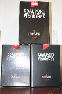 Lot 26 - Three Coalport limited edition Guinness...