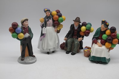 Lot 33 - A collection of four Royal Doulton figures to...