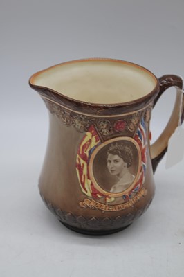 Lot 54 - A Royal Doulton jug to commemorate the...