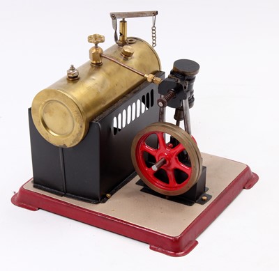 Lot 52 - A well-made stationary steam plant comprising...