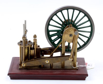 Lot 53 - A well-engineered station steam engine,...