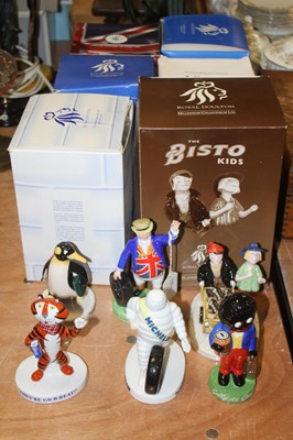 Lot 119 - A collection of five Royal Doulton figures to...