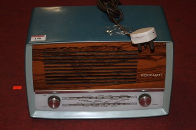 Lot 190 - A Ferranti radio model No. 5700
