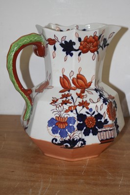 Lot 66 - A large Masons ironstone jug, together with...