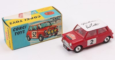 Lot 1367 - Corgi Toys No. 321 BMC Mini Cooper S "Rallye...