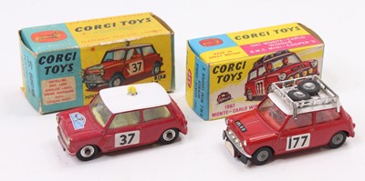 Lot 1368 - Corgi Toys boxed Mini group of 2 comprising No....